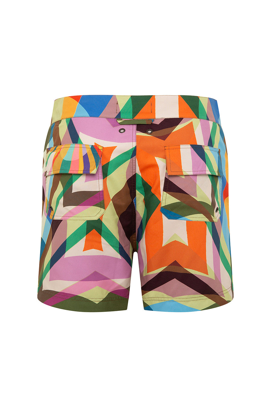 BORA - Slim-fit short-length printed swim shorts