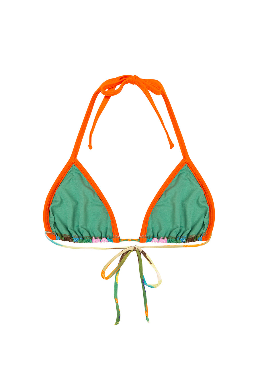 LOLA - Bubble flower triangle bikini top