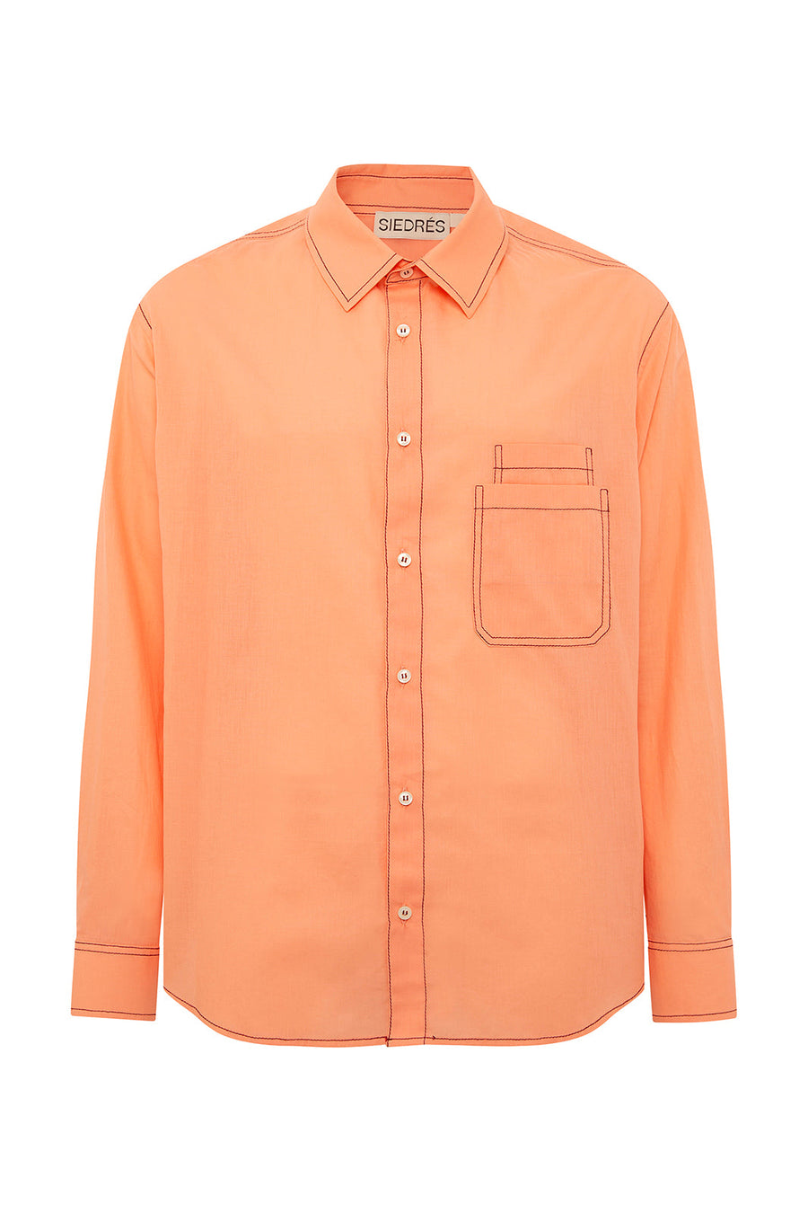 MATEO - Long sleeve shirt with double pockets