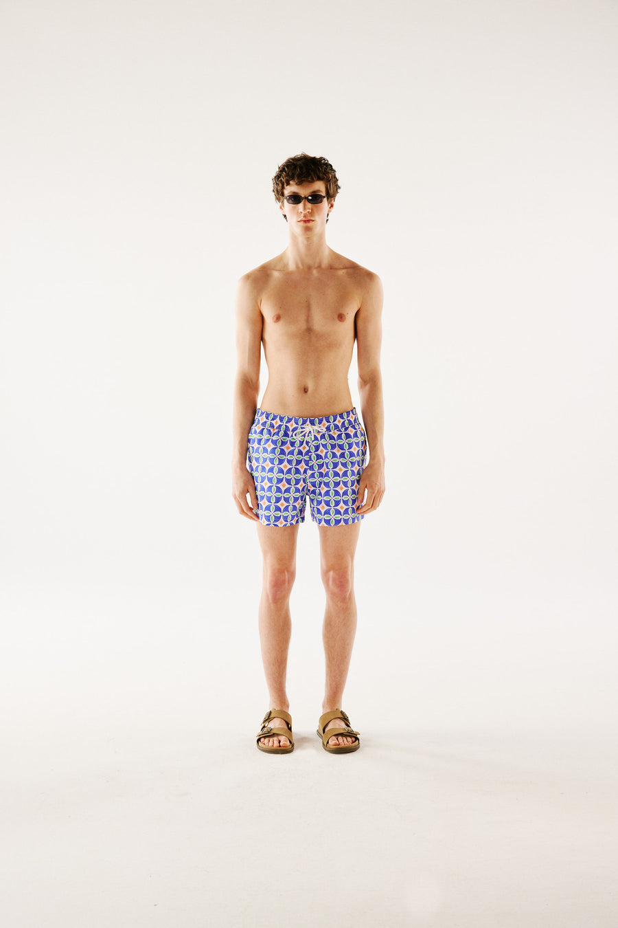 RAY - Regular-fit short-length swim shorts
