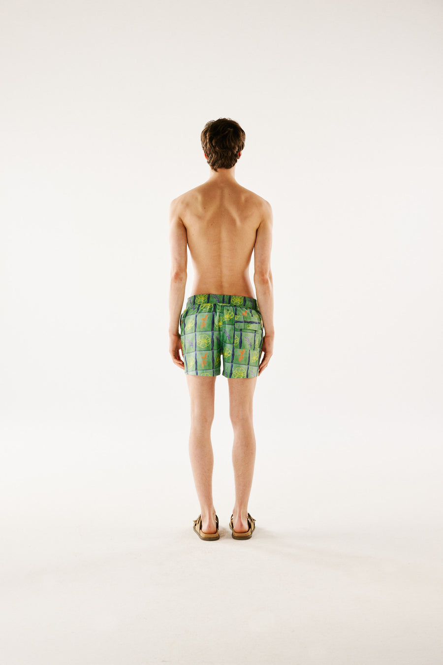 RAY - Regular-fit short-length swim shorts