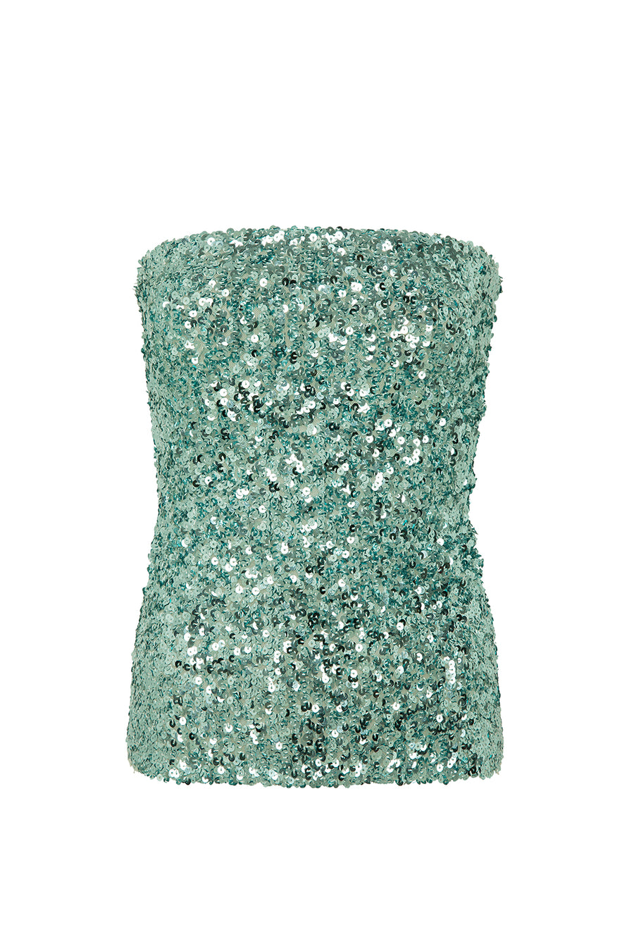 PIPA - Strapless sequined top